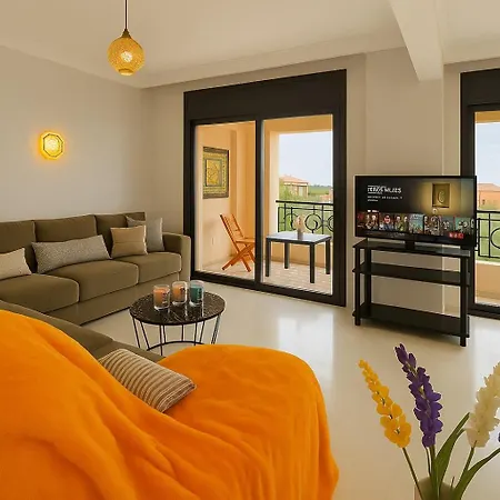 Sunny 2Bdr With Panoramic View - Next To Pestana Cr7 & M Avenue - Hivernage Garden Marrakesh Exterior foto