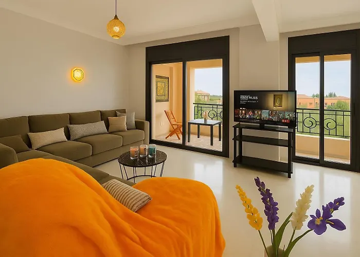 Sunny 2Bdr With Panoramic View - Next To Pestana Cr7 & M Avenue - Hivernage Garden