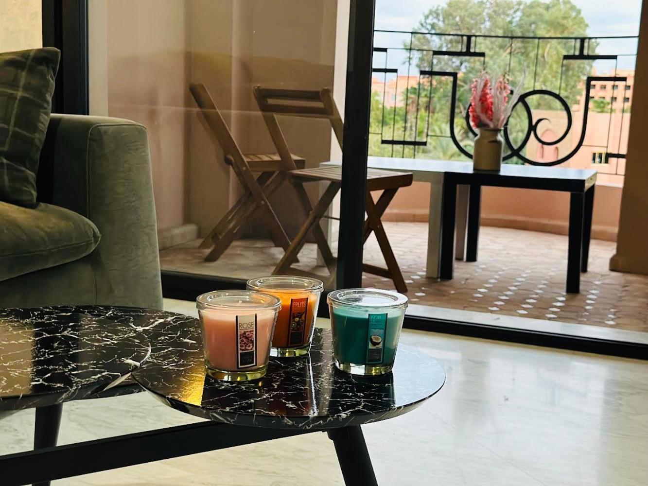 Sunny 2Bdr With Panoramic View - Next To Pestana Cr7 & M Avenue - Hivernage Garden 马拉喀什