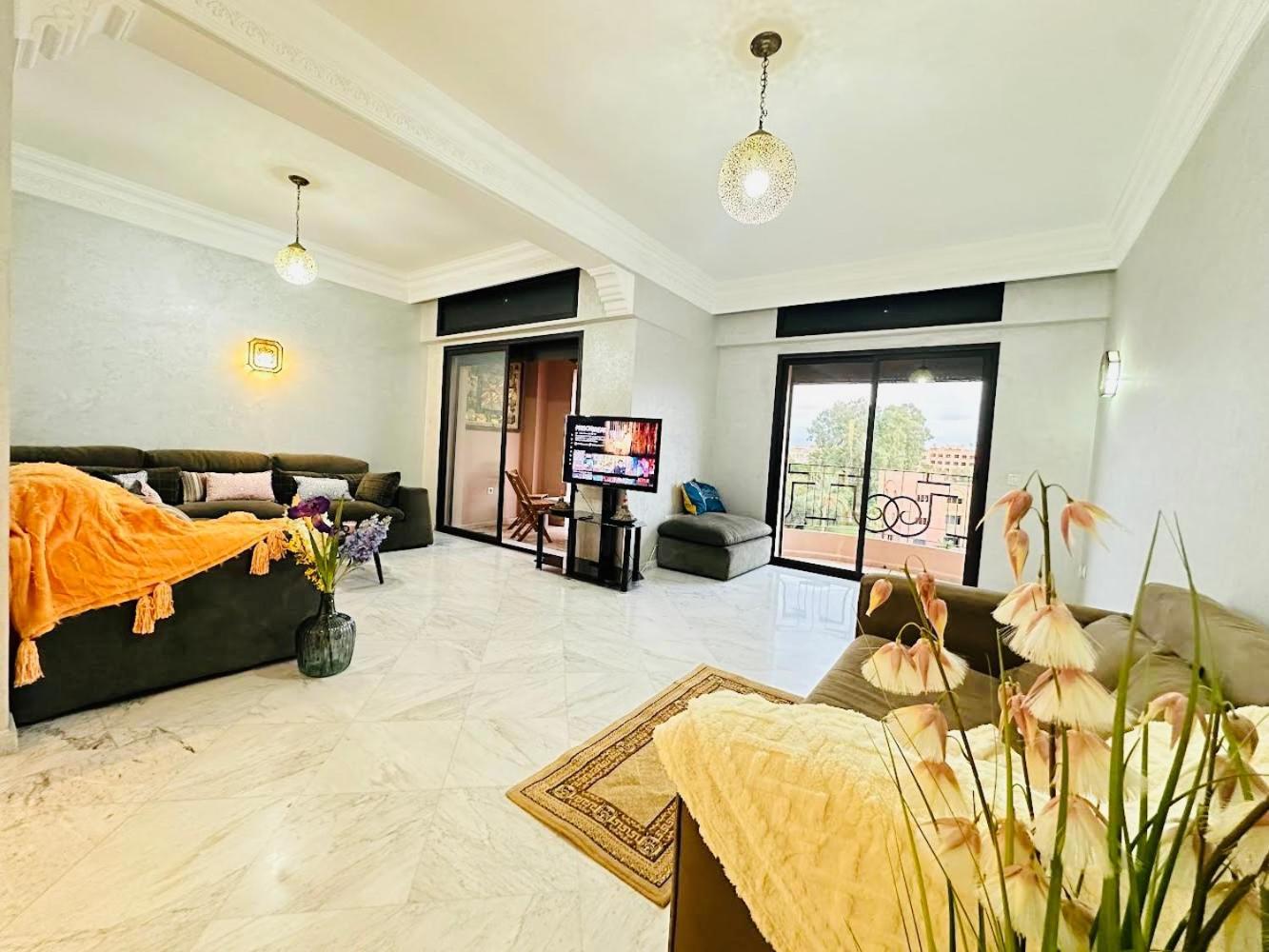 公寓 Sunny 2Bdr With Panoramic View - Next To Pestana Cr7 & M Avenue - Hivernage Garden